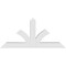 Ekena Millwork Richland Architectural Grade PVC Gable Bracket, 48"W x 22"H x 4"D x 4"F, 11/12 Pitch GBP048X22X0404RIC00 - alternate 2